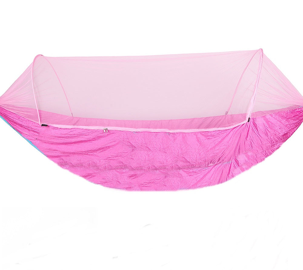 Hamac cu plasa de protectie 140x270 cm