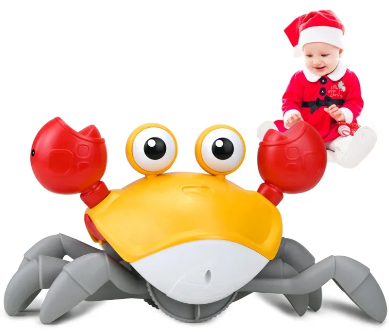 Crab mergator cu lumini si sunete