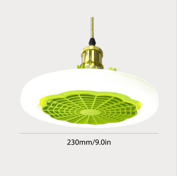 Ventilator de tavan cu lumini integrate, 30W, E27