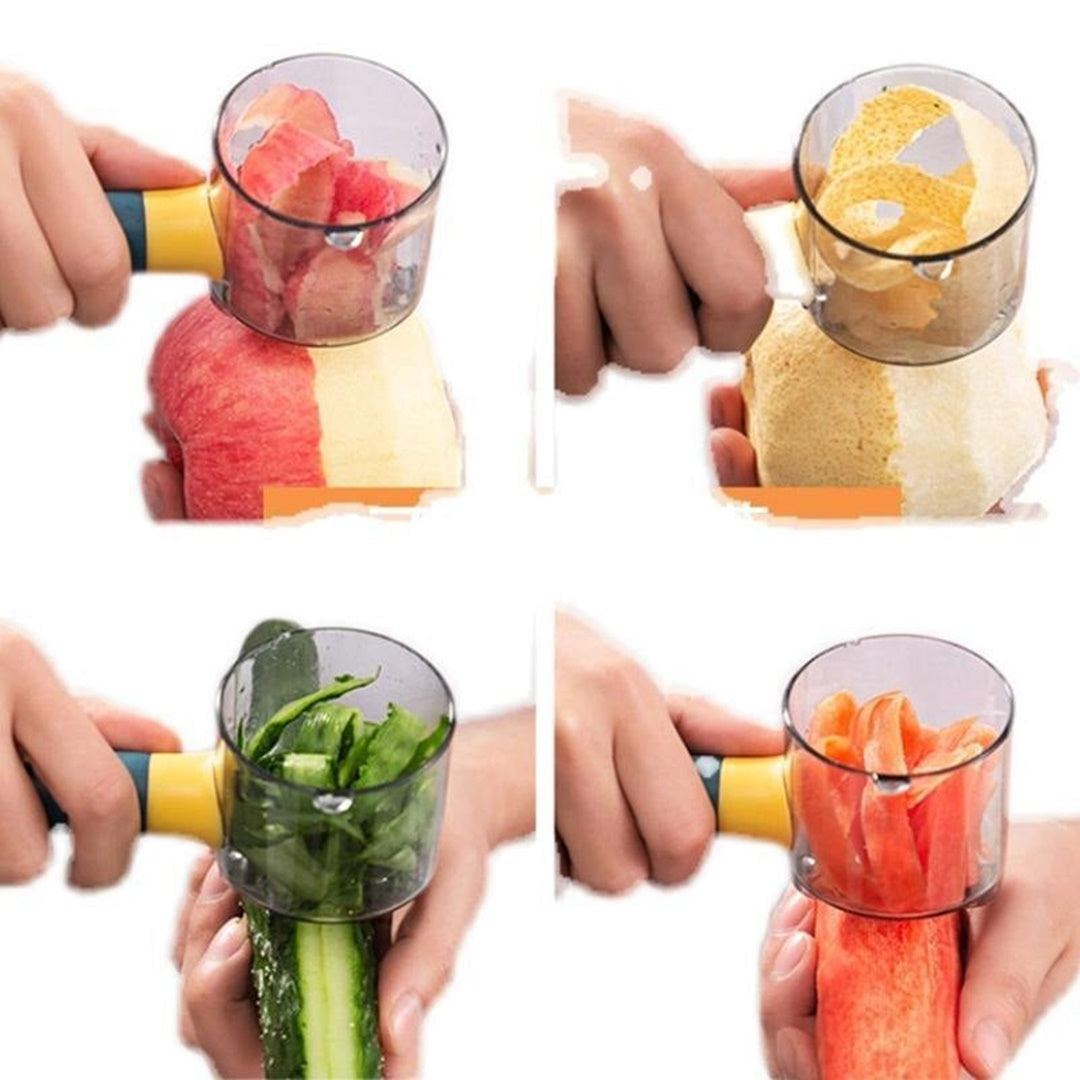 Dispozitiv pentru decojit fructe si legume