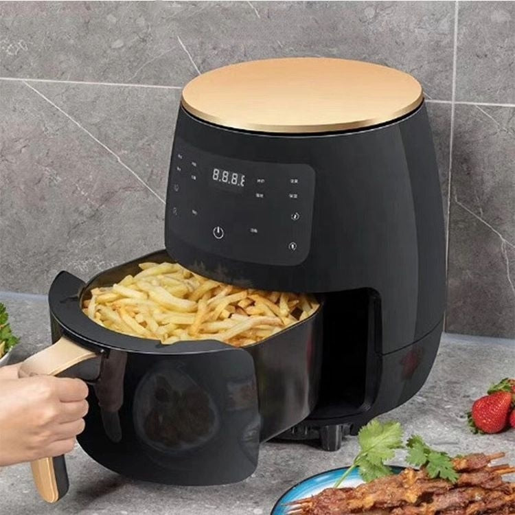 Friteuza cu aer cald - fara ulei, capacitate 6L, 2400W