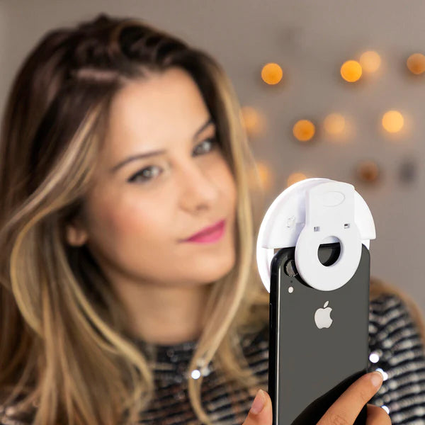 Lampa LED pentru selfie cu clema de prindere, 36 LED-uri