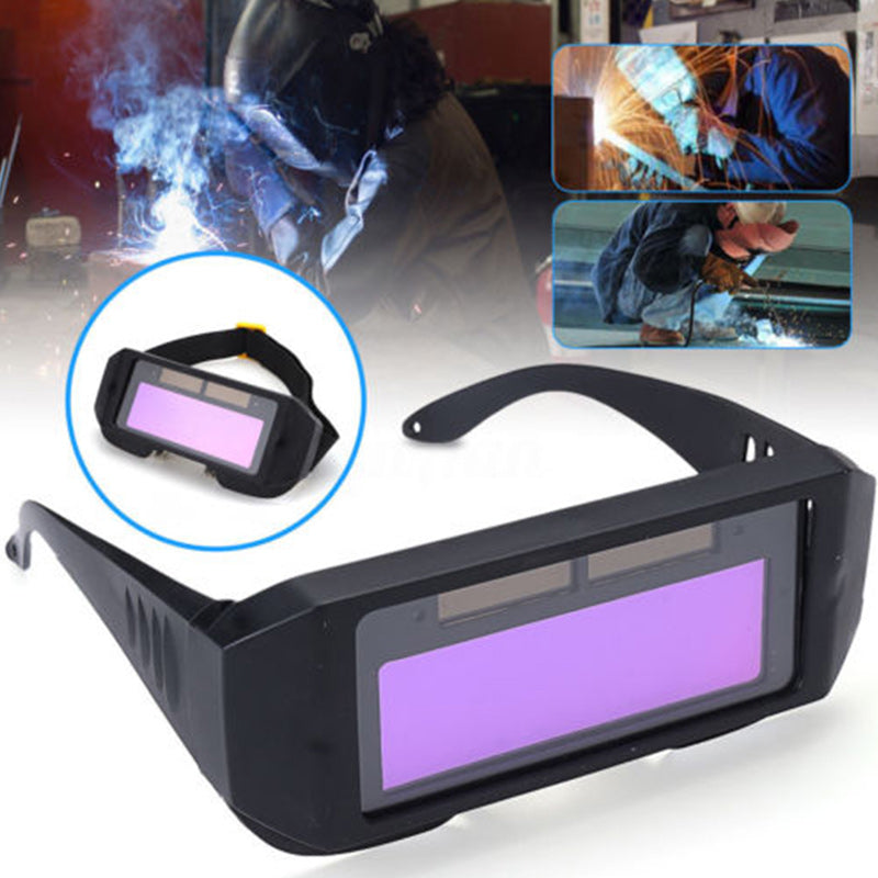 Ochelari protectie sudura cu display LCD cristale lichide auto-intunecare