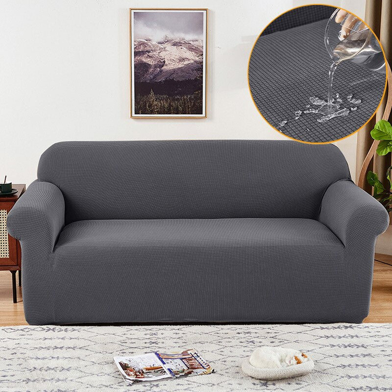 Huse texturate premium pentru canapea, bumbac, diferite culori, Rezistente la apa, Universale