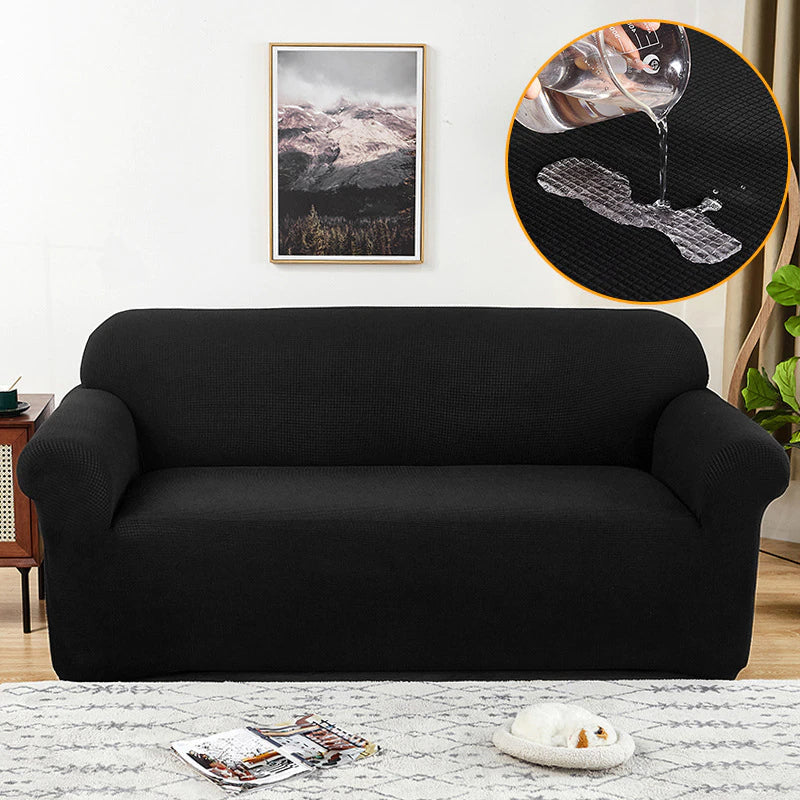 Huse texturate premium pentru canapea, bumbac, diferite culori, Rezistente la apa, Universale