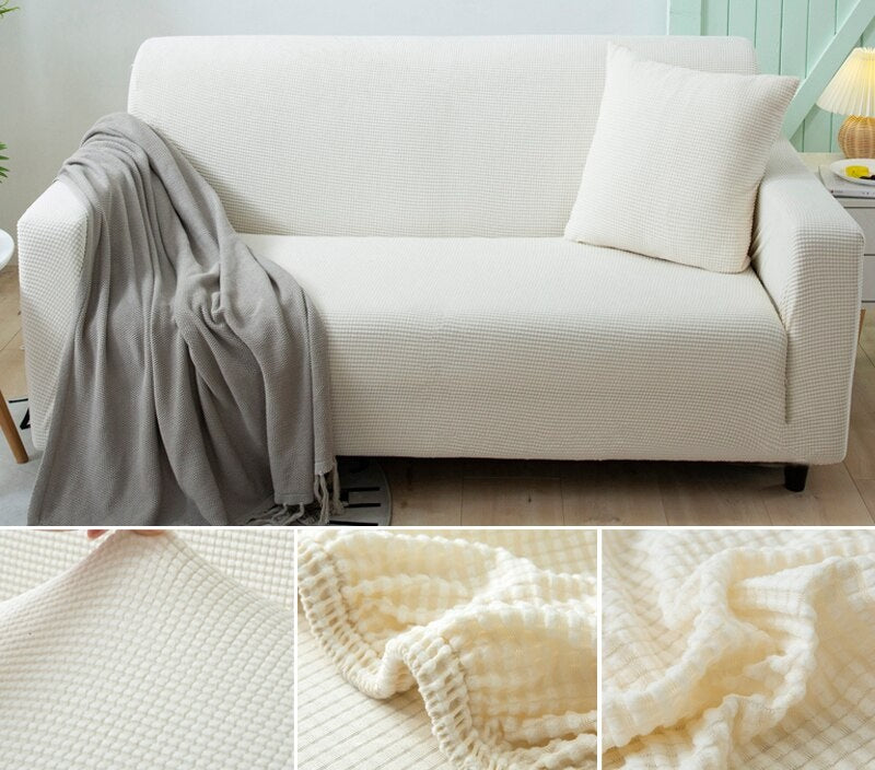 Huse texturate premium pentru canapea, bumbac, diferite culori, Rezistente la apa, Universale