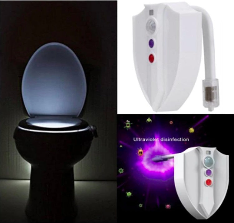 Lampa LED pentru toaleta cu senzor de lumina