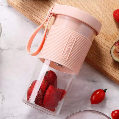 BLENDER PORTABIL CU LAME DIN OTEL FRESHMAKER, 300ML