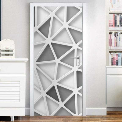 Autocolant 3D decorativ pentru usa 77x220cm