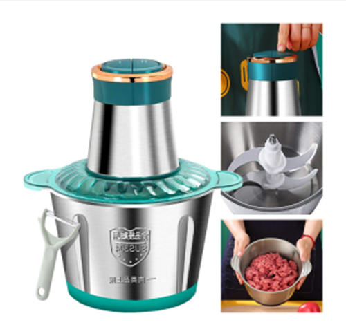 Tocator electric inox 250 W, 2 Litri, legume si fructe