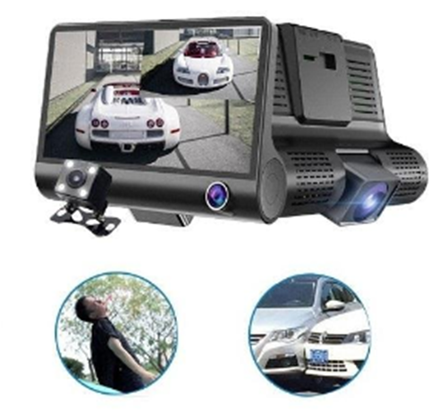 Camera auto 3 in 1 Full HD 1080p, 5 mpx, Unghi 170 grade, Model SMT609