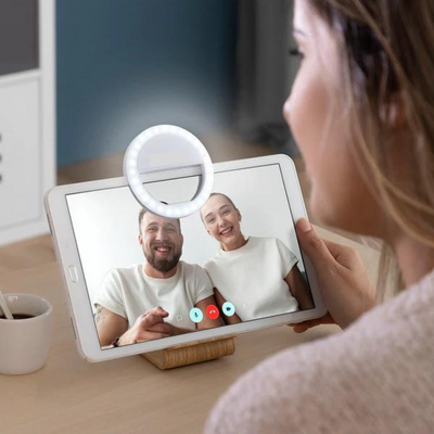 Lampa LED pentru selfie cu clema de prindere, 36 LED-uri