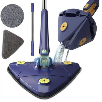 Mop multifunctional triunghi, rotire 360 grade