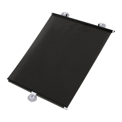 Parasolar auto perforat  68/125 cm retractabil cu ventuze