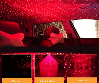 Lampa proiectie cu laser CAR CEILING